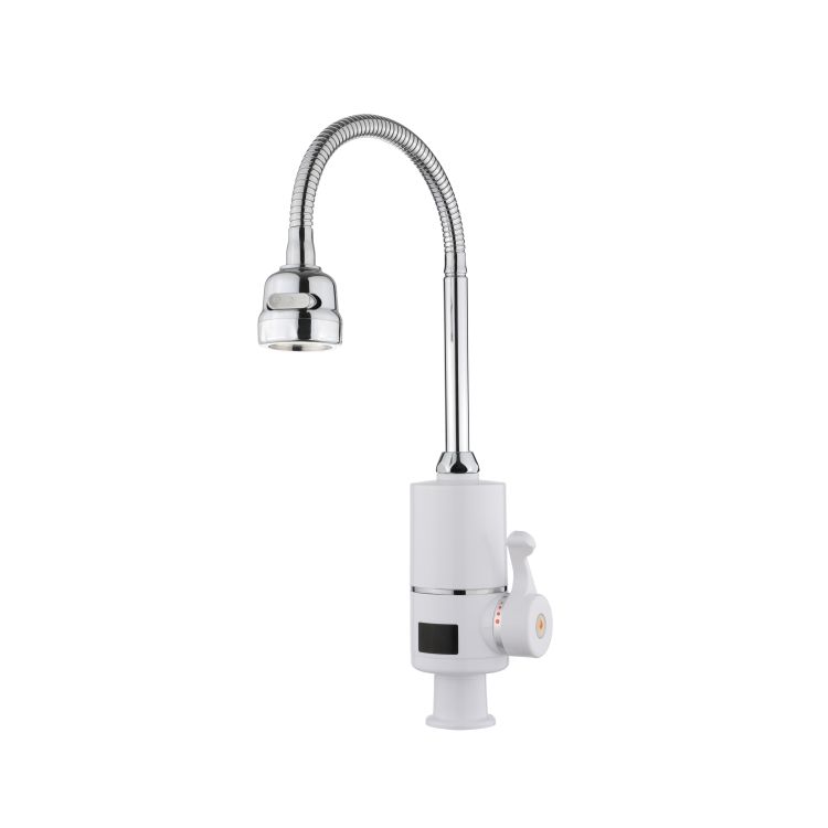 Проточний кран-водонагрівач для кухні на три режими Lidz Warm 062 LDWAR062WCR49099 White/Chrome - 3