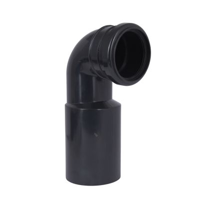Патрубок Qtap зливний кутовий DN90 112х158х304 мм для інсталяції Standard QTSTD167BL50800 - 1