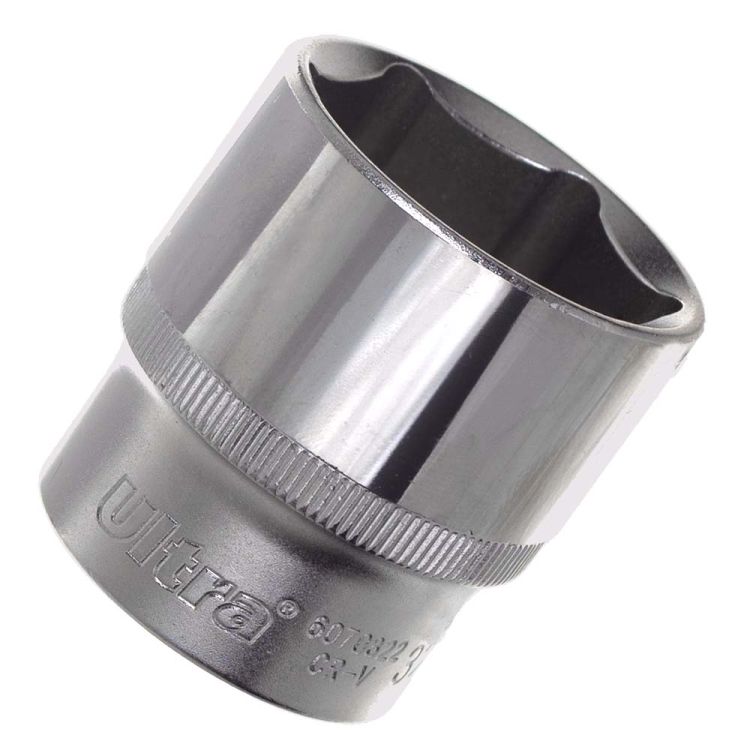 Насадка шестигранна коротка 1/2&amp;quot; 32мм CrV ULTRA (6070322) - 3