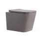 Унітаз підвісний Qtap Tern Ultra Quiet 520×345×325 мм, Stone grey, з сидінням Slim Duroplast / Soft-close / Quick Release QTTER26SG49000 - 1