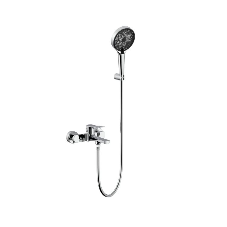 Змішувач для ванни Qtap Slavonice (з душовим гарнітуром) QTSLV259CRM48034 Chrome - 1