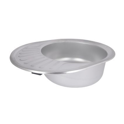 Кухонна мийка Brinex 5745 0,8 мм Micro Decor (BRIN5745MDEC0) - 4