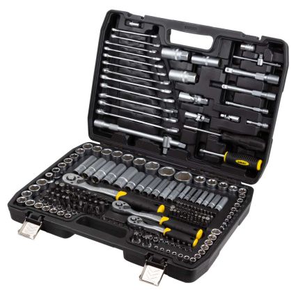 Набір насадок торцевих і біти 1/4&amp;quot;, 3/8&amp;quot;, 1/2&amp;quot; 216шт CrV Sigma (6003841) - 1