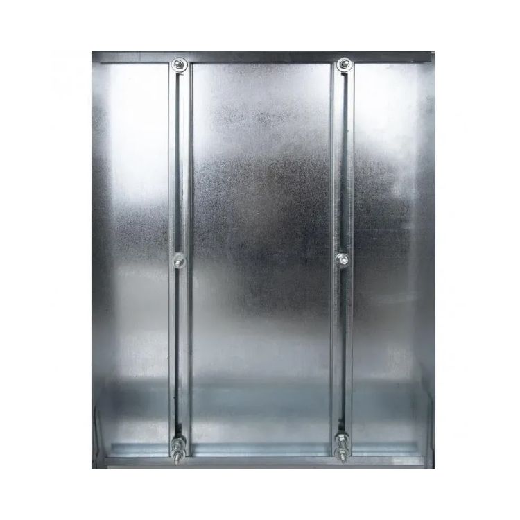 Шкаф коллекторный 770х600x120 (0,7 мм) внутренний №3 Белый глянец Thermo Alliance - 7