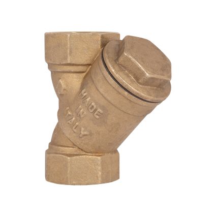 Фільтр косий Icma №50 грубої очистки 1 1/4&amp;quot;ВВ латунний 83050AG05 - 3