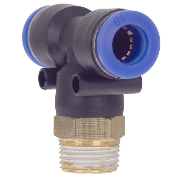 Штуцер цанговий (Т-подібний) Ø10*10*10мм МТ 3/8&amp;quot; Sigma (7027421) - 3