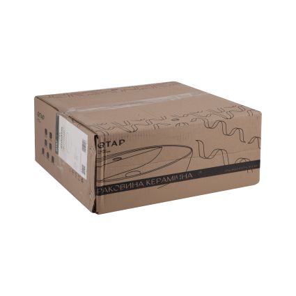 Раковина-чаша Qtap Owl 400х400х155 White QT1911K53WN - 5