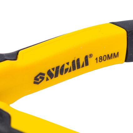 Длинногубцы изогнутые 180мм Standard SIGMA (4356531) - 5
