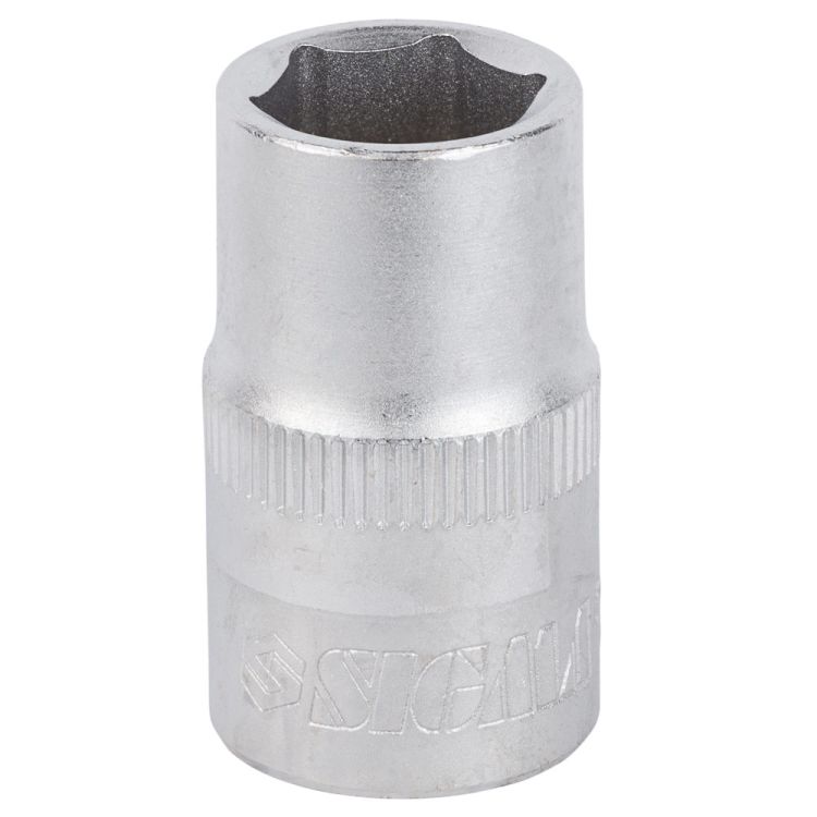 Насадка шестигранная короткая 1/2&amp;quot; 14мм CrV mid Sigma (6071141) - 2