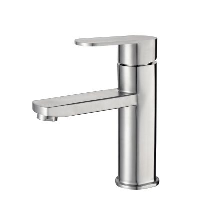 Смеситель для раковины Lidz Luna 001F (k35) LDLUN001FNKS46094 Nickel - 1