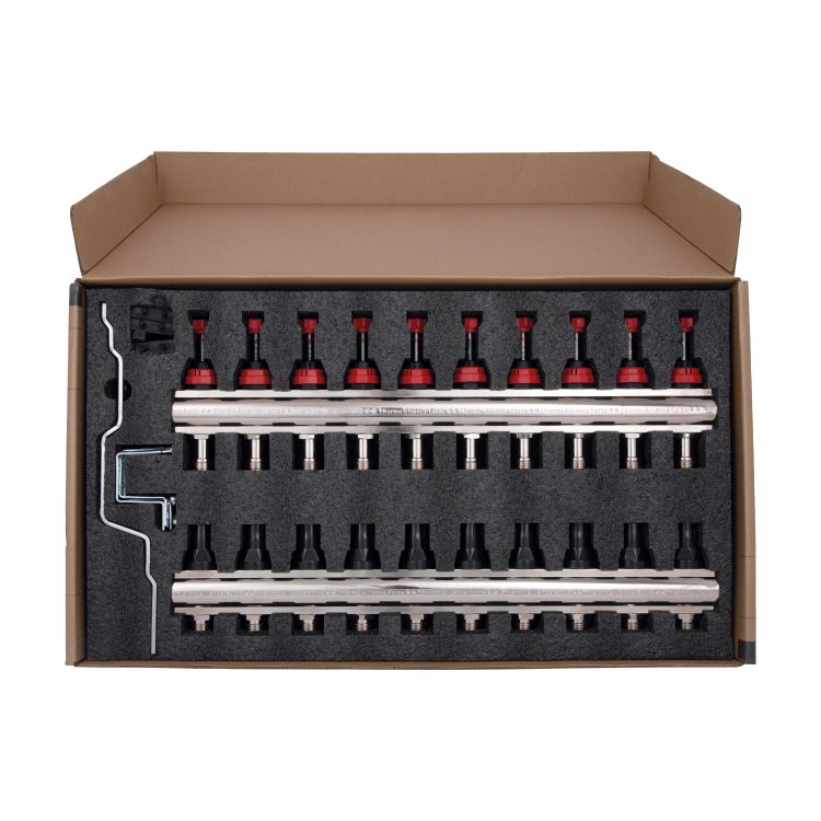 Колектор з витратомірами SD Forte 1&amp;quot; на 10 виходів - 9