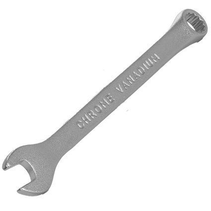 Ключ рожково-накидной 8мм CrV satine Sigma (6021081) - 5