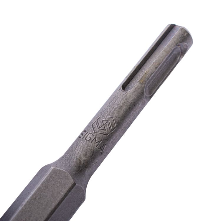 Зубило плоске з SDS-plus хвостовиком 14х250х20мм Sigma (1800121) - 8