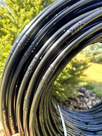 Крапельна трубка багаторічна Argo Drip з крапельницями через 20 см, довжина 200 м з маркуванням метражу (ARD-20-200) - 4