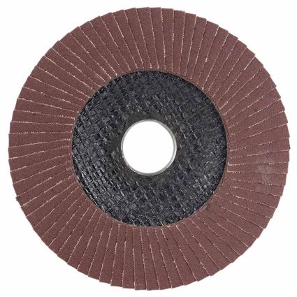 Круг лепестковый торцевой Т27 (прямой) Ø125мм P180 Sigma (9172161) - 1
