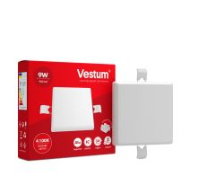 Світильник LED &amp;quot;без рамки&amp;quot; квадрат Vestum 9W 4100K