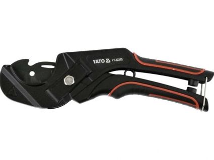 Труборіз для ПВХ труб 36мм в алюмін корпусі ручка-ABS+TPR YT-22270 YATO - 1