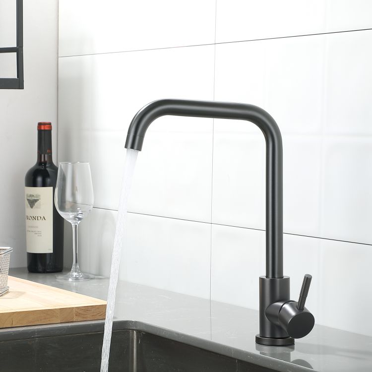 Змішувач для кухні Lidz Aria 015F1 (k35) LDARI015F1GRP49558 Graphite - 7
