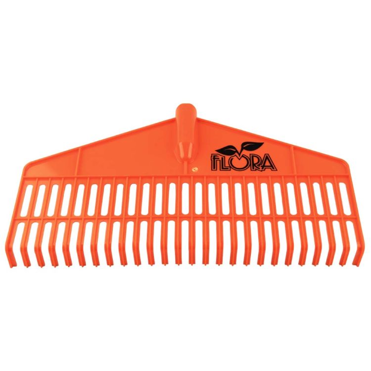 Грабли пластиковые для газона 26 зубцов 420×220мм FLORA (5051524) - 4