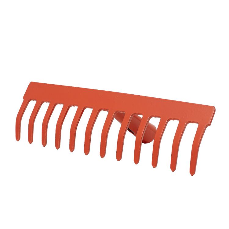 Грабли садовые прямые 12 зубьев 290×83мм сварное крепление GRAD (5051795) - 7