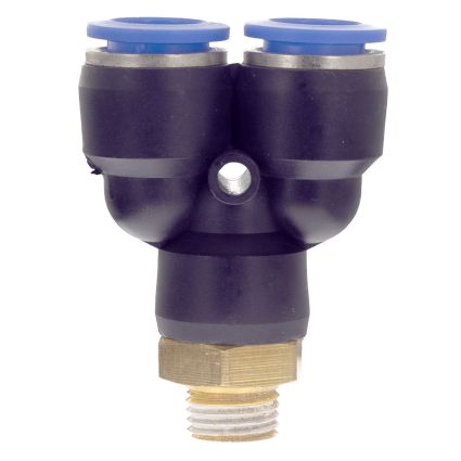 Штуцер цанговый (Y-образный) Ø12*12*12мм МТ 1/4&amp;quot; Sigma (7027891) - 3