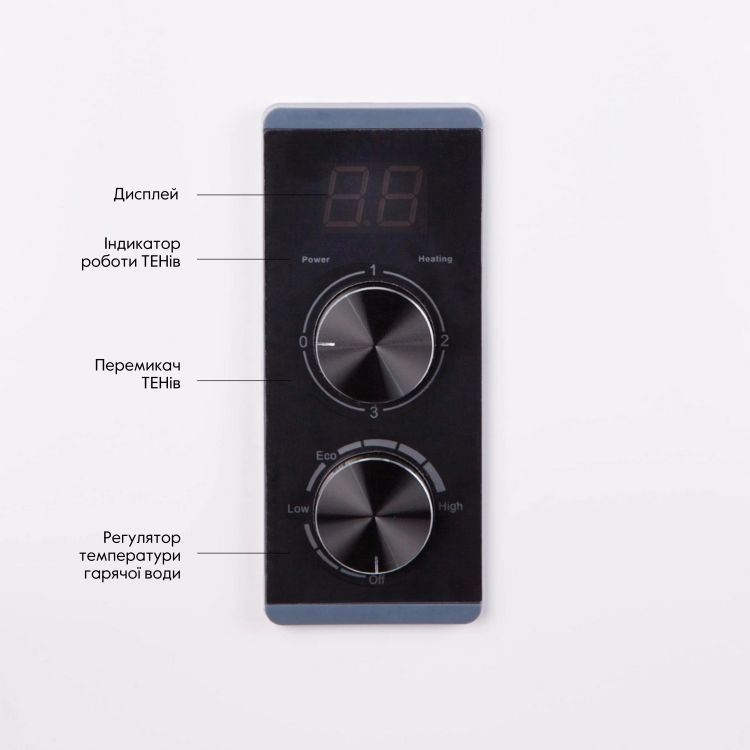 Водонагреватель Thermo Alliance 30 л, мокрый ТЭН 2 кВт (0,8+1,2) (DT30V20G(PD)/2) - 8
