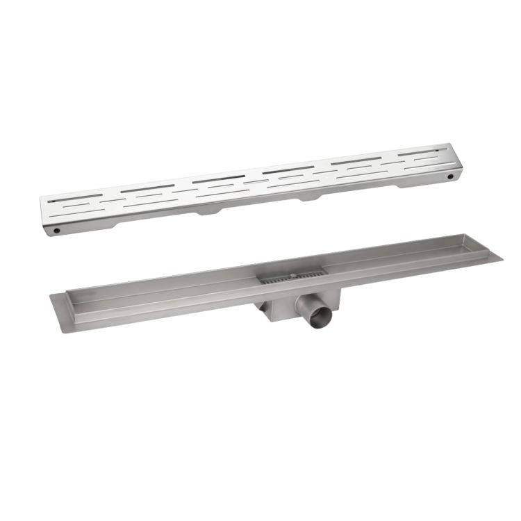 Комплект Qtap Taurus FD700 (NKS) Линейный трап из нержавеющей стали с сухим затвором 700 мм - 1