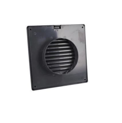 Решітка airRoxy AKUSzSg 170x170 100 graphite (02-256) - 2