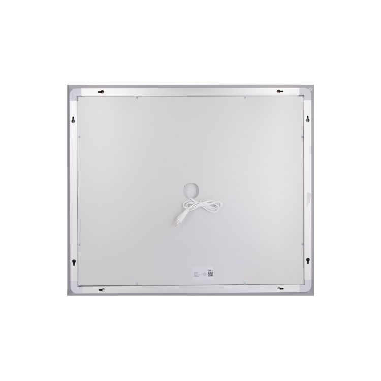 Дзеркало Lidz Kubis (KU1) 600х700 з LED-підсвічуванням Touch, з антизапотіванням, з димером, рег. яскравості LDKU60070049285 - 6