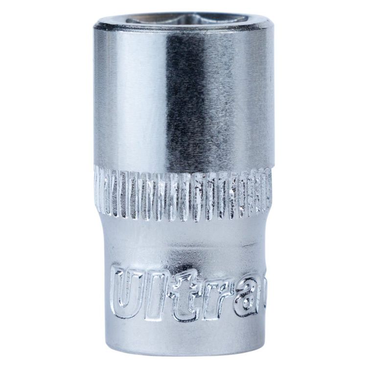 Насадка шестигранна коротка 1/4&amp;quot; 9мм CrV ULTRA (6060092) - 1