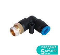 Штуцер цанговый (угловой) Ø10*10*10 мм МТ 1/4&quot; Sigma (7027171)