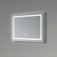 Дзеркало Qtap Mideya (DC-F614) 700х500 з LED-підсвічуванням Touch, з антизапотіванням, димером, рег. яскравості QT2078NCF07050W - 5