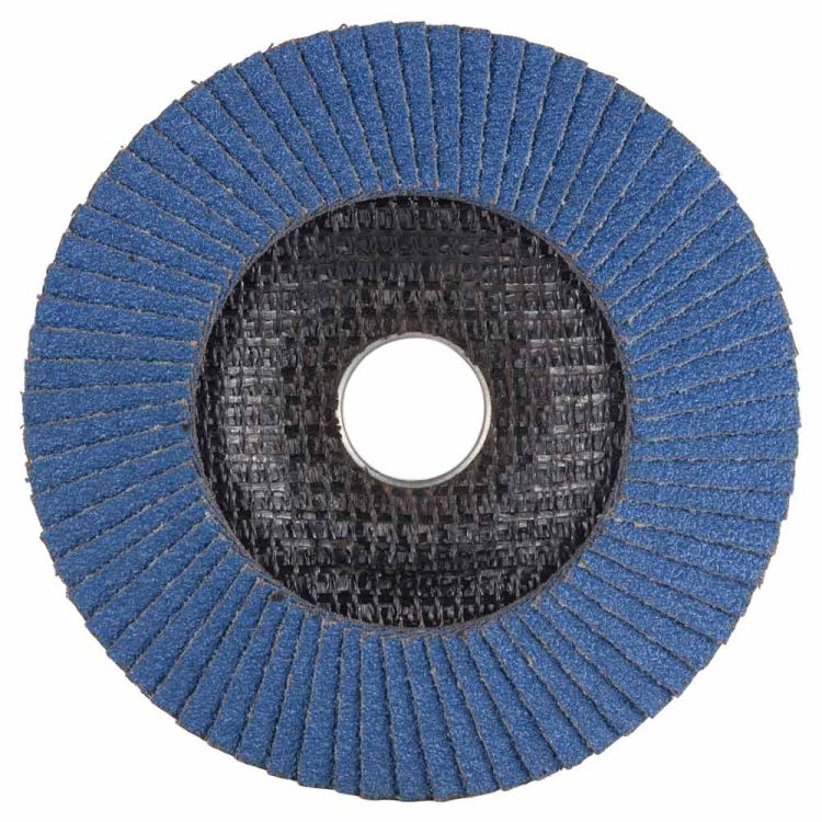 Круг лепестковый торцевой Т29 (конический) ZA Ø125мм P60 Sigma (9173531) - 1