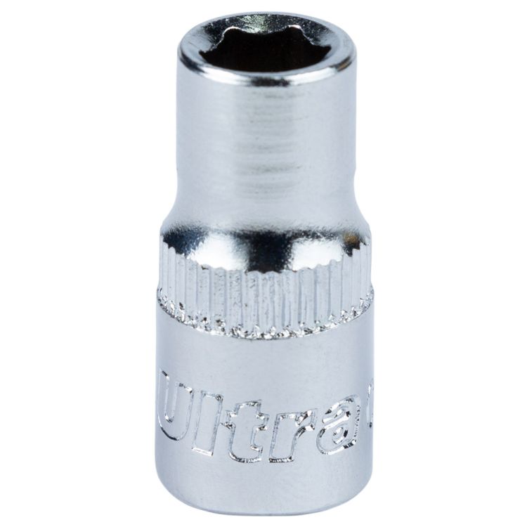 Насадка шестигранная короткая 1/4&amp;quot; 6мм CrV ULTRA (6060062) - 1