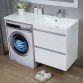 Тумба 1250x460x890 Jamaica R+ ум. Amelia R 1245 (поличка зліва) Fancy Marble - 4