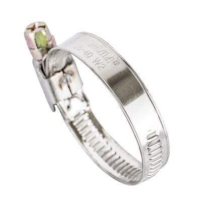 Хомут червячный нержавеющий 9мм D25-40мм 25шт Sigma (2510081) - 4