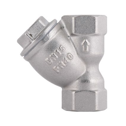 Фільтр грубої очистки Forte 1/2&amp;quot; ВВ косий д/води TAF124W15 Thermo Alliance - 5