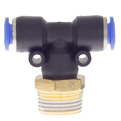 Штуцер цанговый (Т-образный) Ø6*6*6мм МТ 3/8&amp;quot; Sigma (7027341) - 2