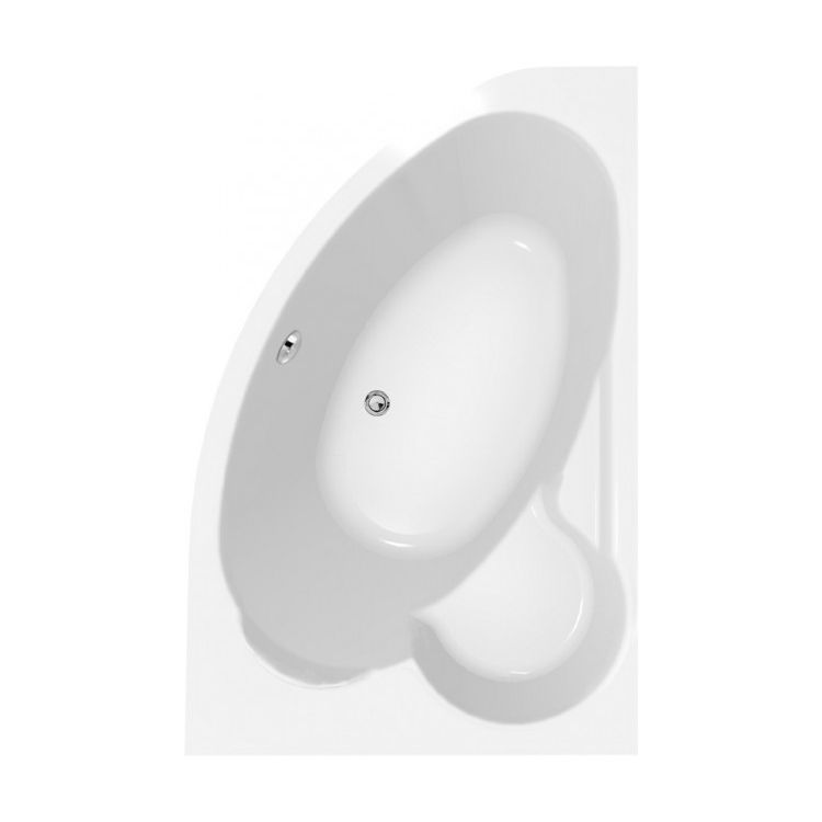 Ванна акрилова Cersanit Kaliope R 153x100 з ніжками права - 1