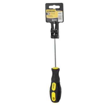Викрутка шлицевая SL4.0х125мм CrV Sigma (4006331) - 2