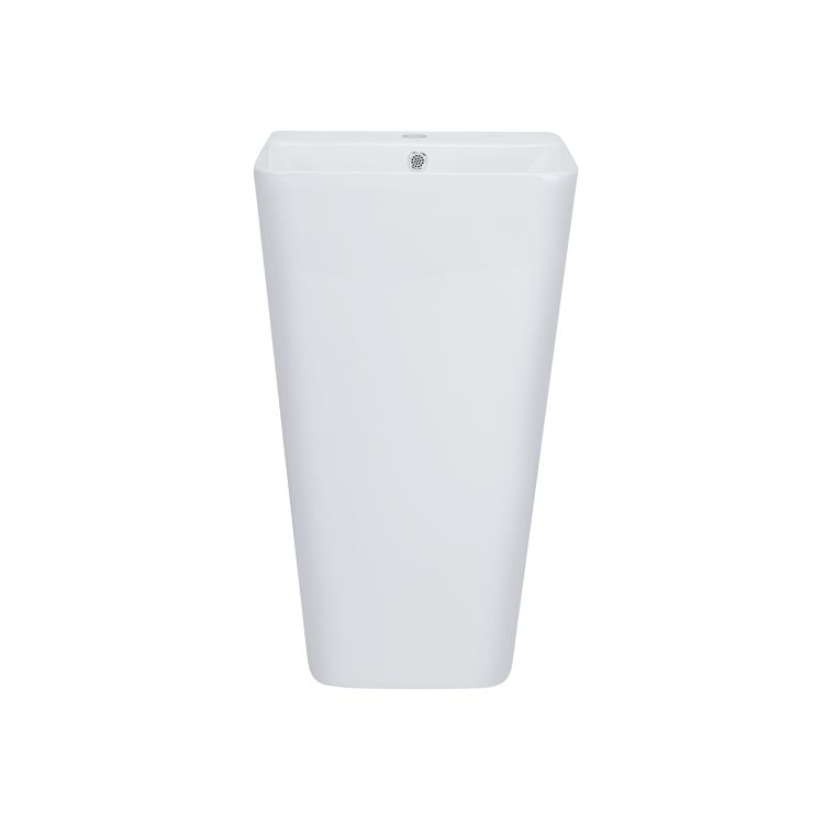 Раковина напольная моноблок Qtap Tern 440х380х830mm White QT1711G302WN - 1