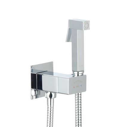 Набір для гігієнічного душу Qtap Inspai-Varius квадратний прогресивний картридж QTINSVARCRMV00440701 Chrome - 3