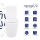 Унітаз-компакт Qtap Scorpio безободковий Ultra Quiet з сидінням Soft-close QT14226088AW - 4