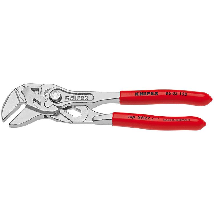 Міні-кліщі 86 03 150 і гайковий ключ в одному інструменті KNIPEX - 1