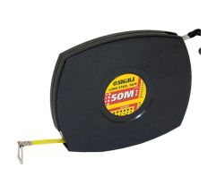 Рулетка стальная лента 50м*10мм (черная) Sigma (3816501)