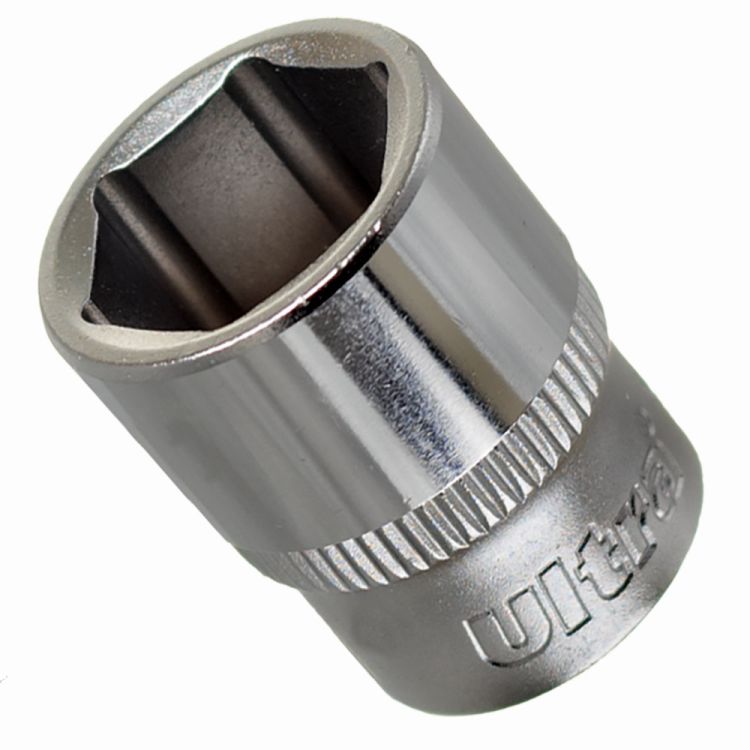 Насадка шестигранная короткая 1/4&amp;quot; 14мм CrV ULTRA (6060142) - 6