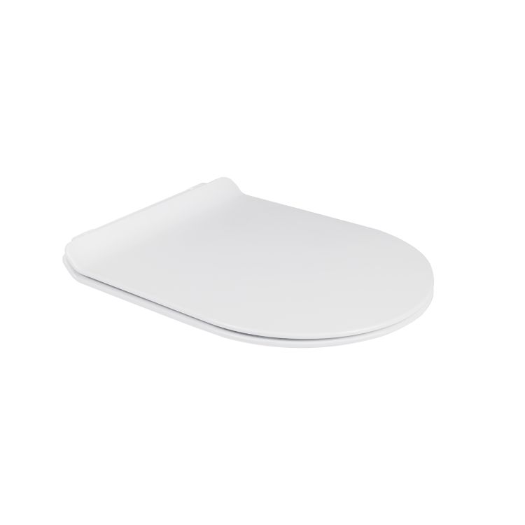 Сидіння для унітазу Qtap Presto з мікроліфтом Slim QT26991217AW - 1