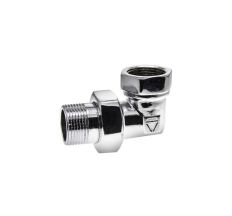 HLV американка угловая 1/2&quot; никель MIRAYA
