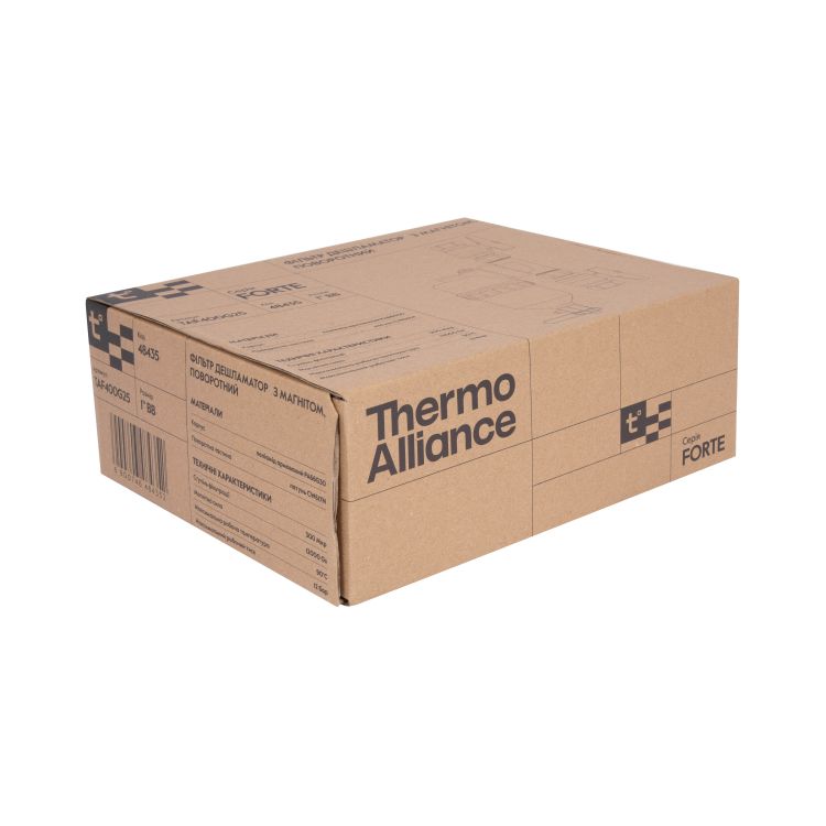 Фільтр-дешламатор Thermo Alliance Forte 1&amp;quot;, поворотний (магнітний шламоуловлювач) TAF400G25 - 10