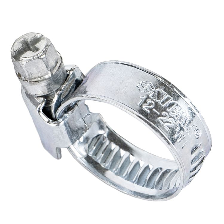 Хомут червячный оцинкованный 9мм D12-22мм 25шт Sigma (2511031) - 4